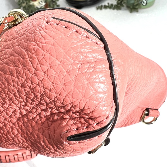 🌸 MICHAEL KORS VIV EXTRA SMALL CONVERTIBLE PEBBLE LEATHER ZIP BACKPACK 🎒 - Picture 10 of 12